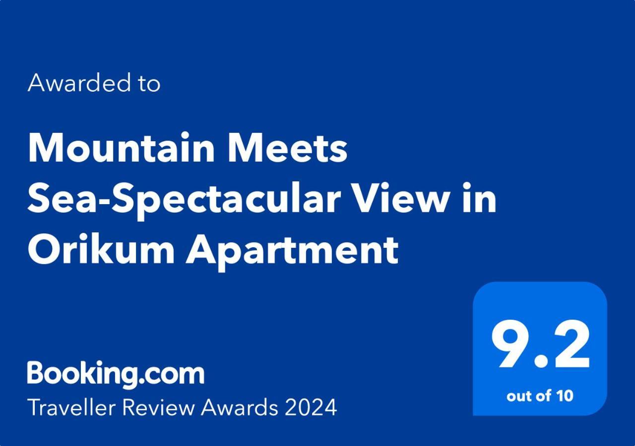 Mountain Meets Sea-Spectacular View In Orikum Apartment Esterno foto