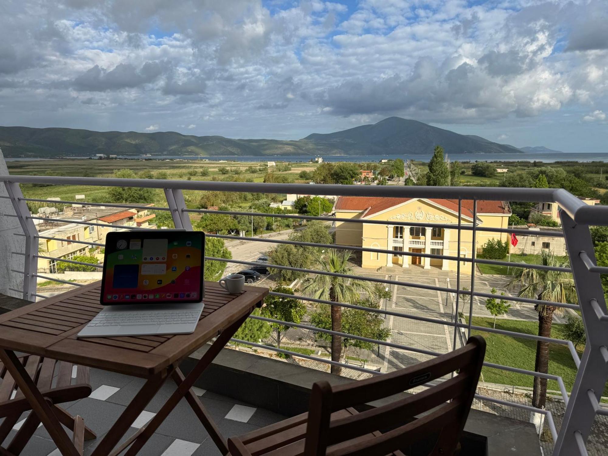 Mountain Meets Sea-Spectacular View In Orikum Apartment Esterno foto